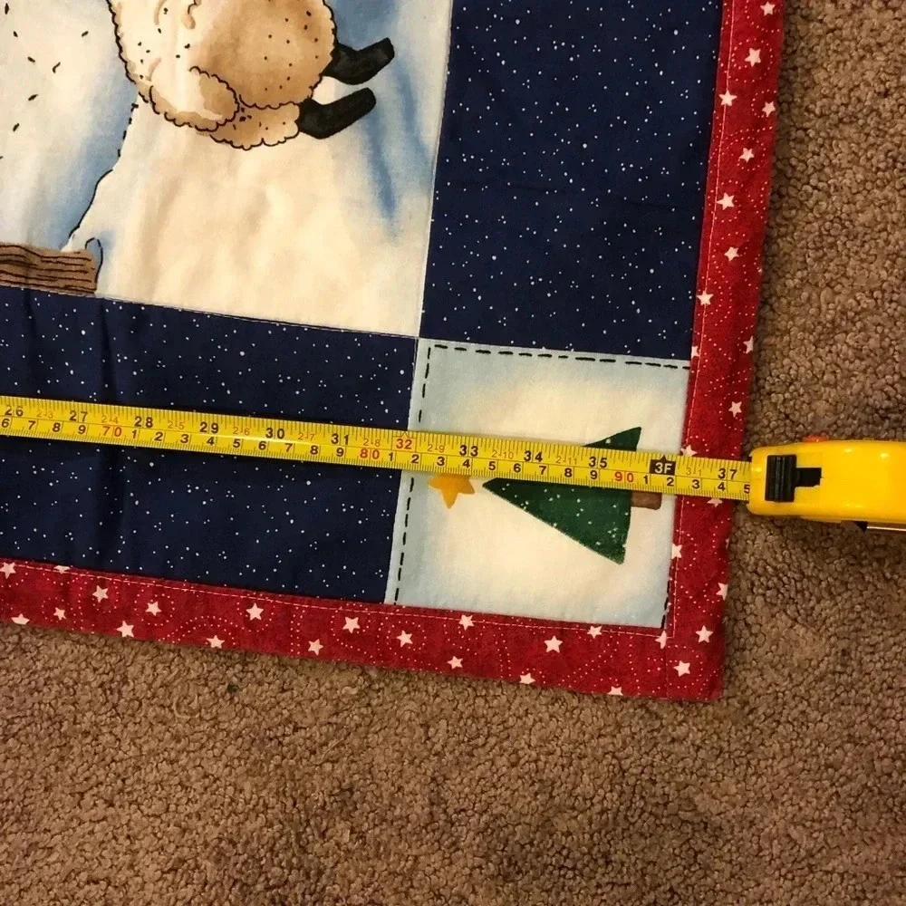 Christmas decoration sheet size 37”x34”